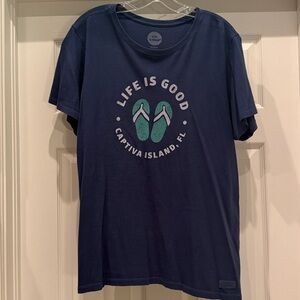 EUC Life is Good Classic Fit T-Shirt Life is Good Size XL